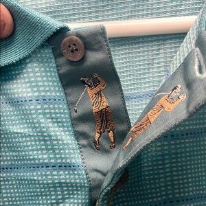 Bobby Jones Teal‎ Button-Up Shirt
